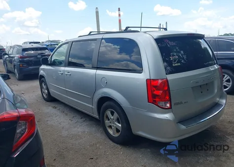 2012 Dodge Grand Caravan Sxt из США, поврежденный, VIN 2C4RDGCG8CR167598